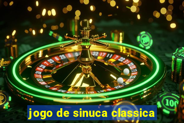 jogo de sinuca classica